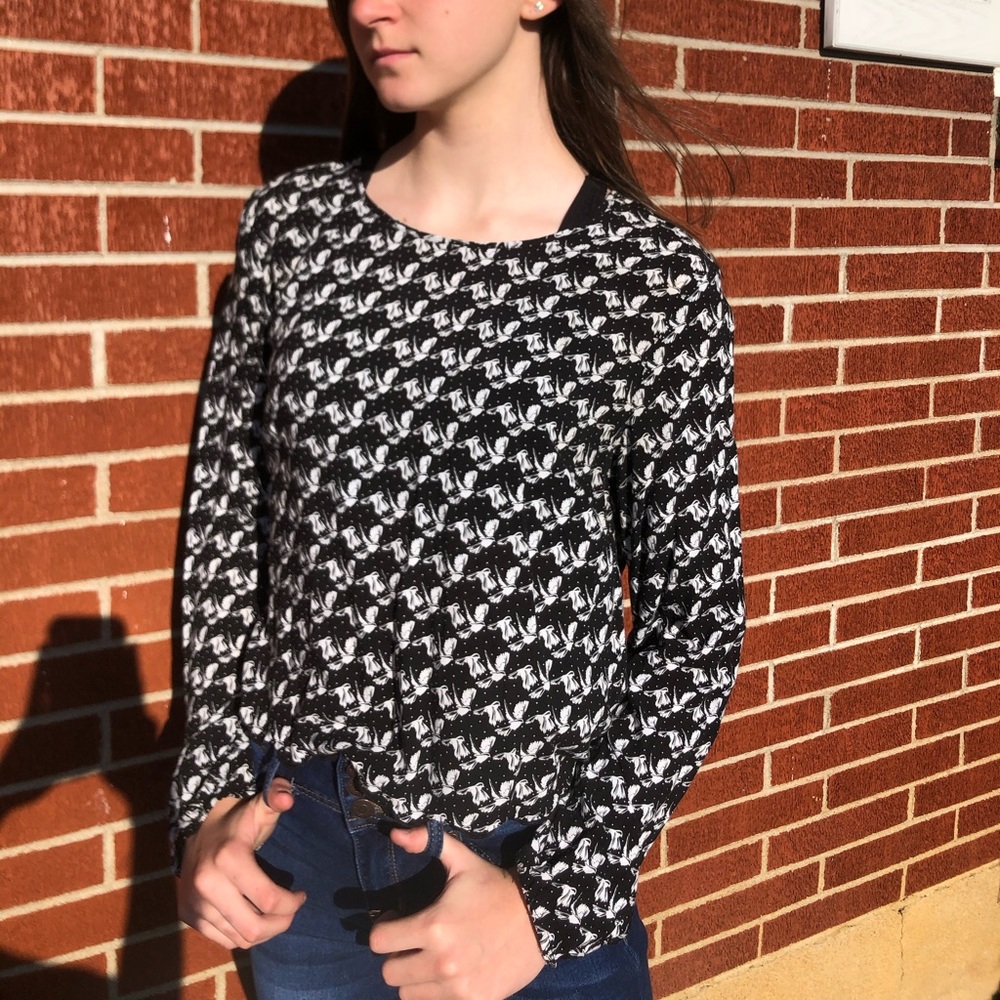 Cute printed blouse from Aeropostale